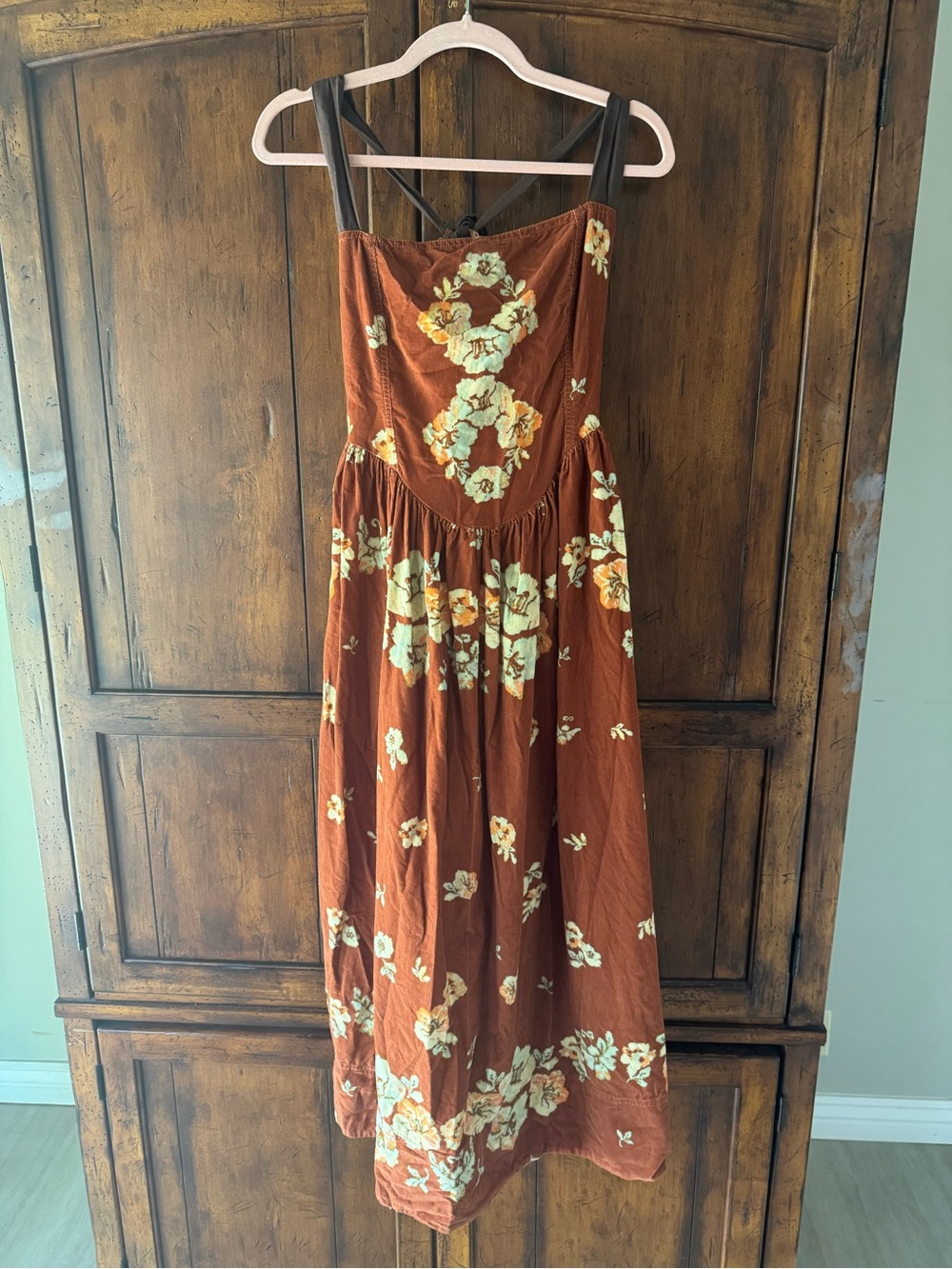 Free People Until Dawn Midi Dress Size Large - Picture 12 of 15